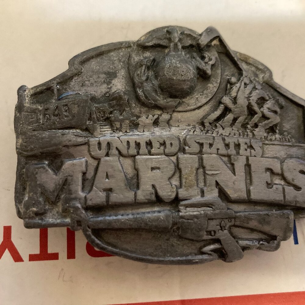 united states marines buckle